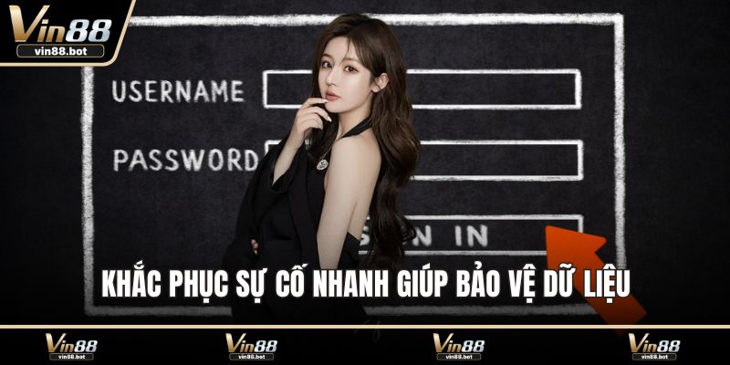 Giải thích vì sao việc khắc phục sự cố nhanh giúp bảo vệ dữ liệu và duy trì trải nghiệm ổn định